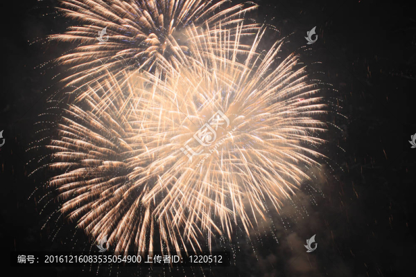 夜空中的煙花