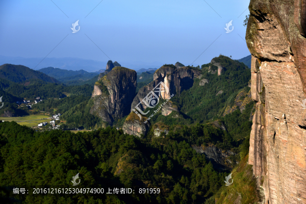湖南新寧崀山丹霞云海風(fēng)光