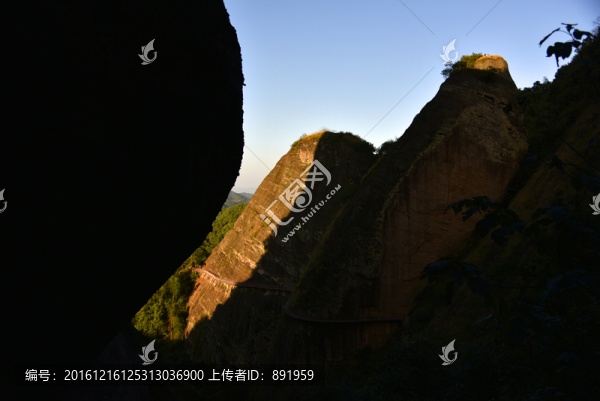 湖南新寧崀山丹霞云海風(fēng)光