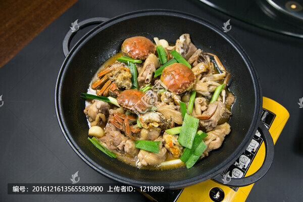 雞煲蟹