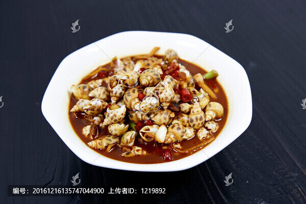 辣酒煮花螺