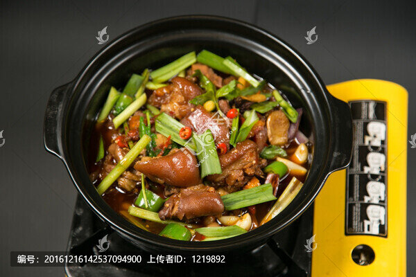 香辣豬手煲