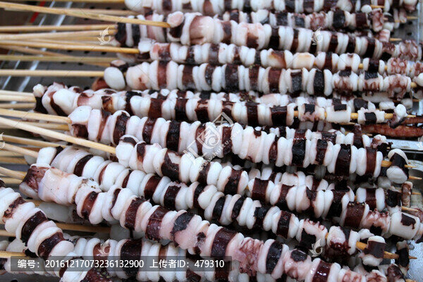魷魚腳,燒烤,魷魚,烤魷魚腳