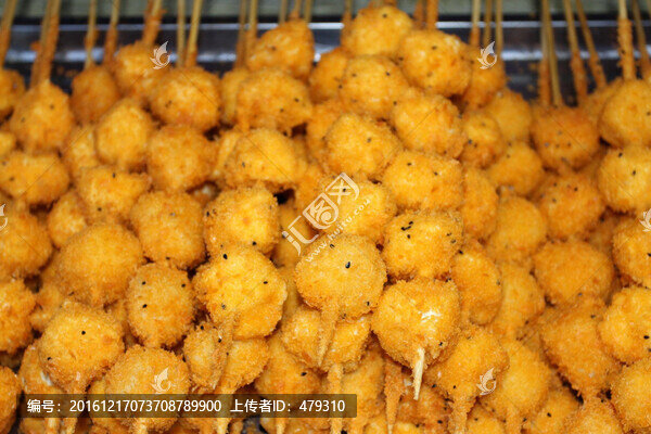 花枝燒,美食,小吃,蝦球,美味