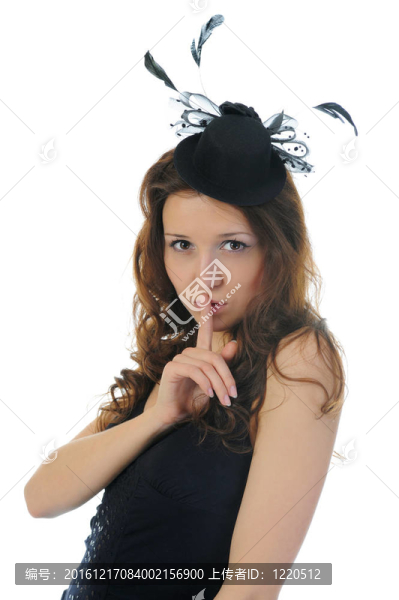 穿晚禮服的女人