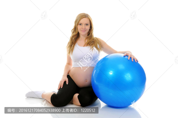 美麗的孕婦