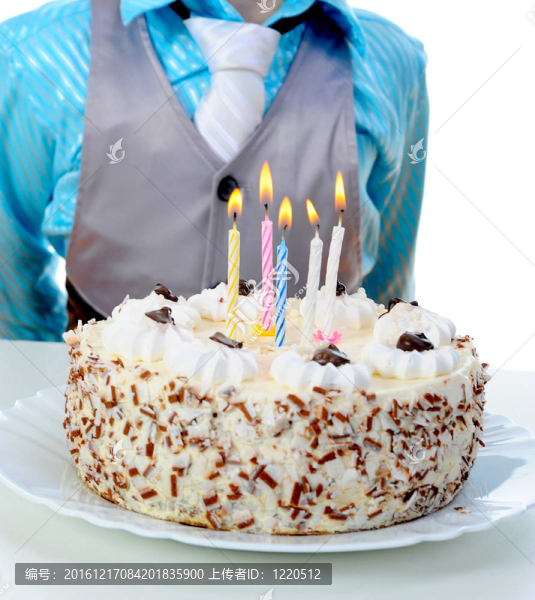 美麗小男孩生日快樂