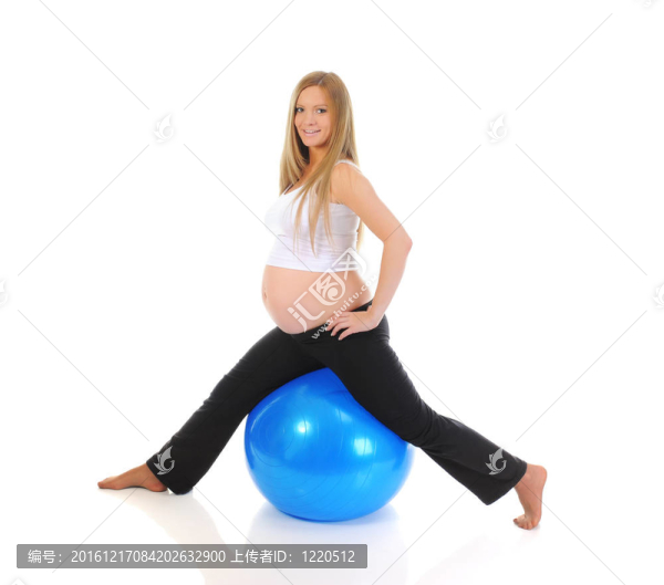 美麗的孕婦
