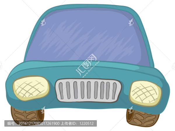 卡通；車