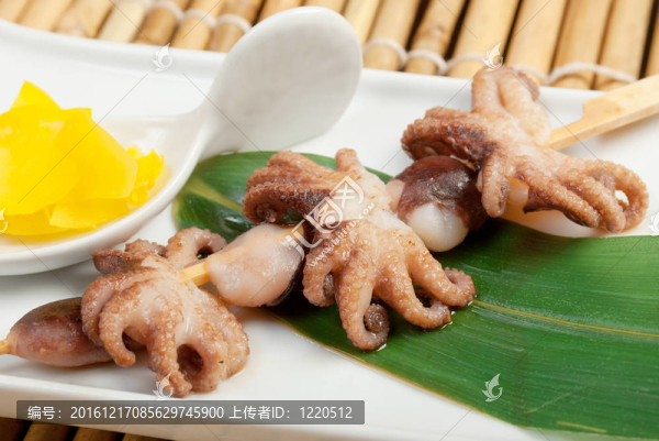 日本的章魚(yú)串。