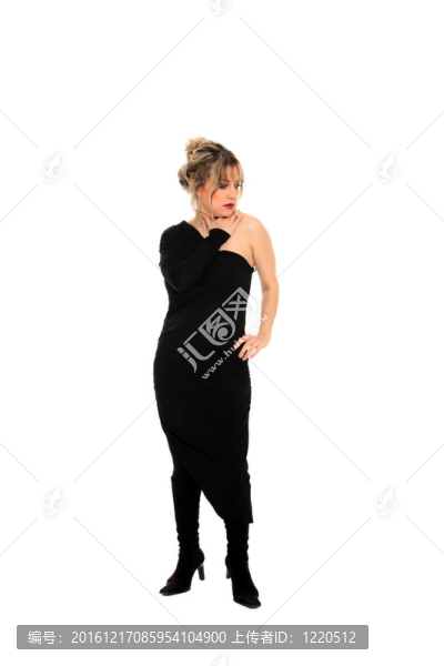 美麗金發(fā)女人