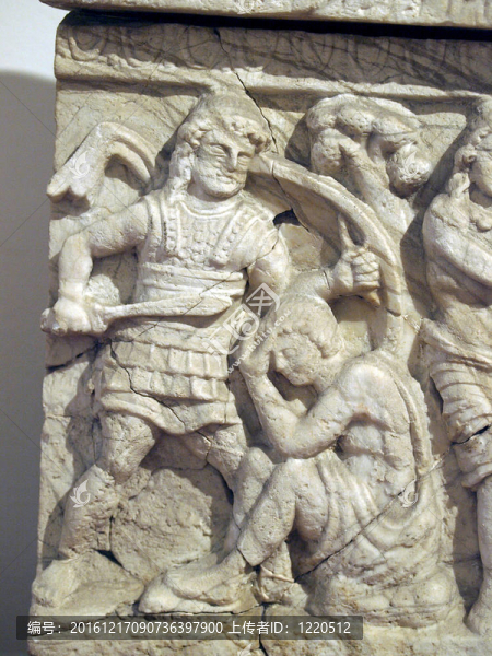 從Etruscan,Cinerary,Urn的戰(zhàn)士了