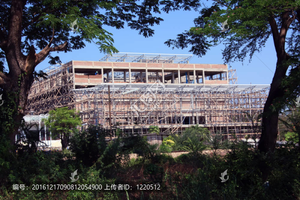 正在建造的建筑物