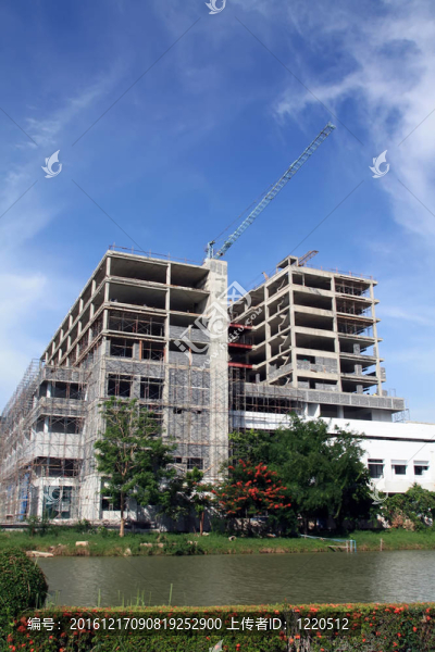 正在建造的建筑物