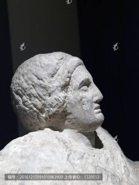 古代伊特魯里亞藝術(shù)。石棺的丘西；托斯卡納。