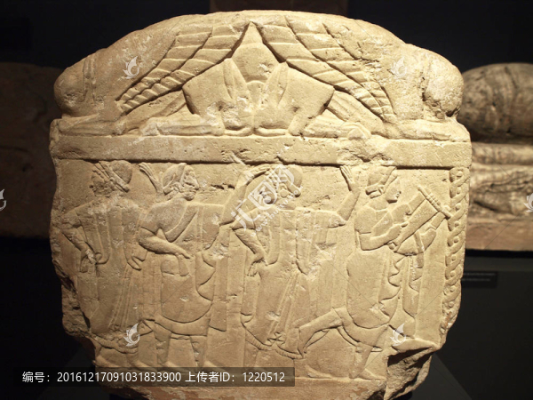 古代伊特魯里亞藝術(shù)。石棺的丘西；托斯卡納。