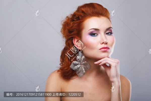 美女妝妝女