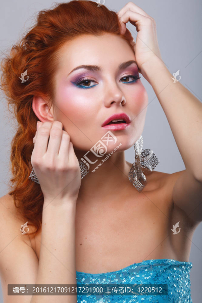 美女妝妝女