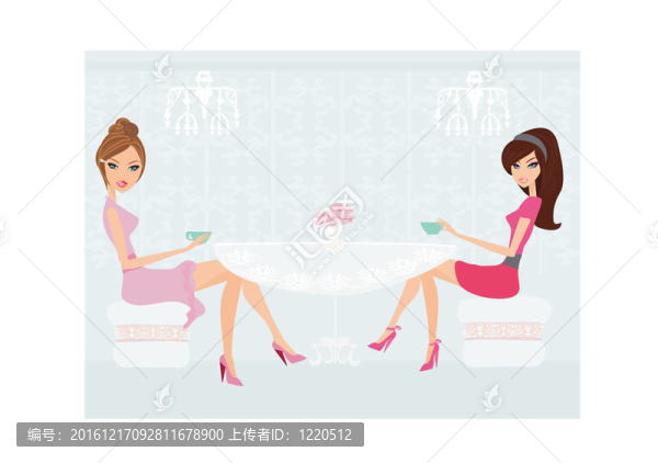 可愛的漂亮女孩在咖啡休息