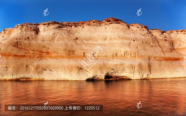 羚羊峽谷倒影湖鮑威爾亞利桑那