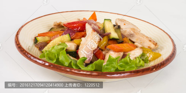 烤蔬菜雞里脊
