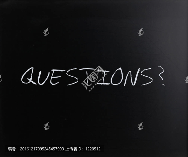 的問題嗎？用粉筆在黑板上手寫