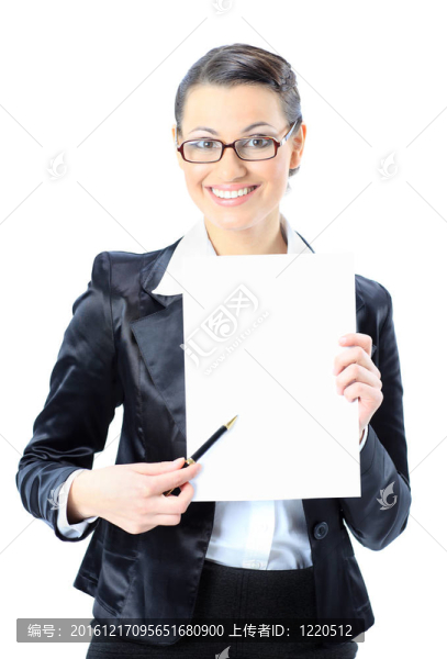 漂亮的女商人