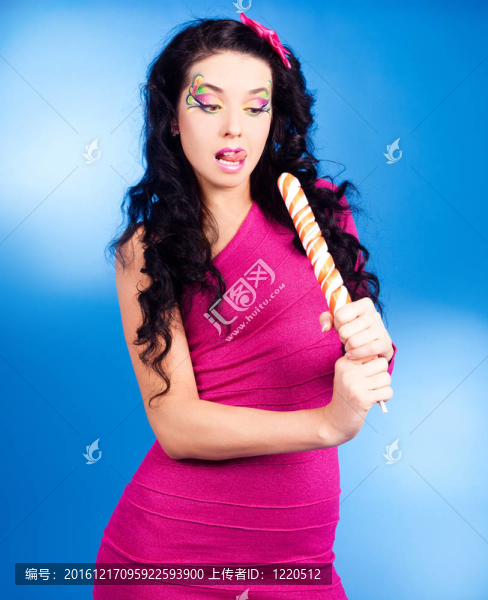 女人與棒棒糖