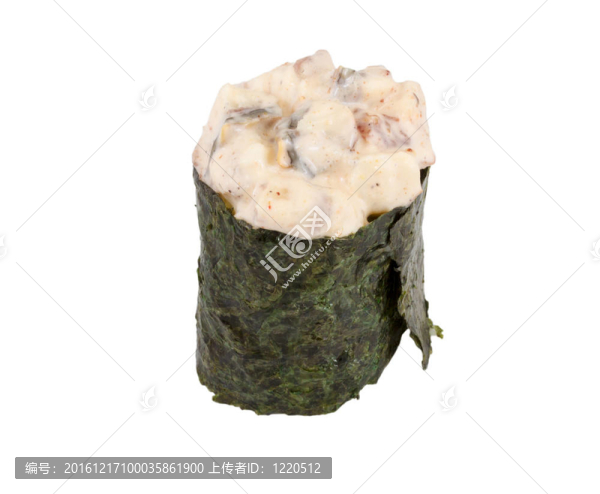 香料醬熏鰻魚壽司鰻魚與W片分離