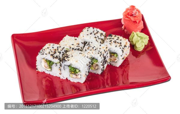 日本的傳統(tǒng)美食--,Maki,Roll紫菜；奶油芝士