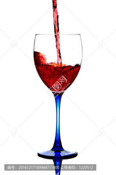 紅色的酒