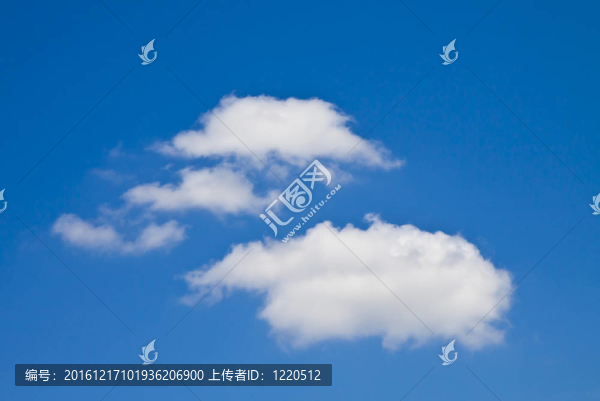 美麗的藍色天空