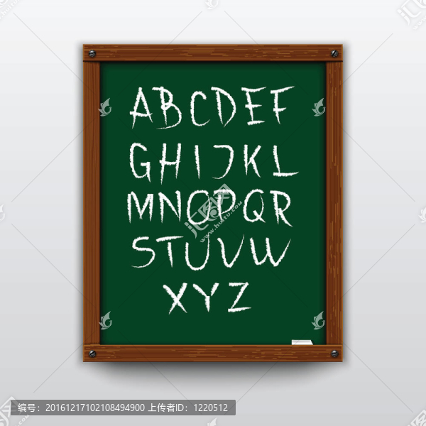 涂鴉字母。