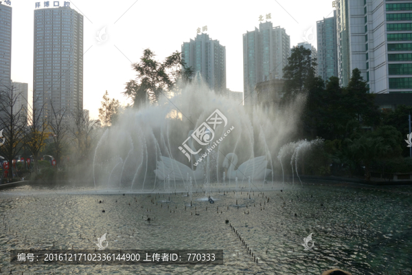 園林風(fēng)光,噴水池