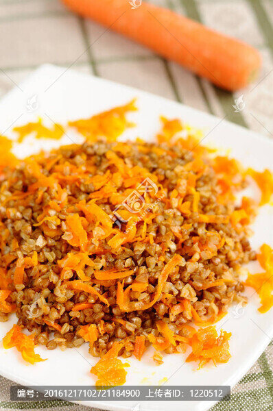 胡蘿卜蕎麥粥