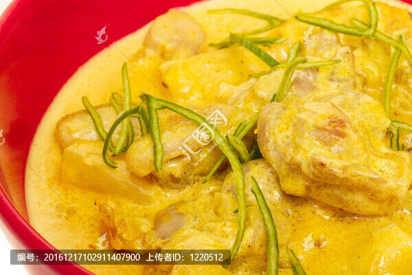 黃咖喱雞（馬咖喱雞）