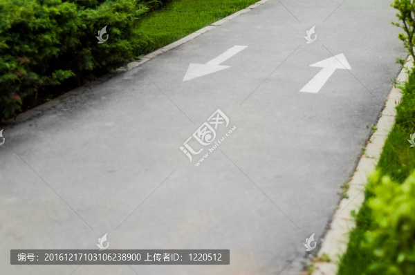 自行車路線。