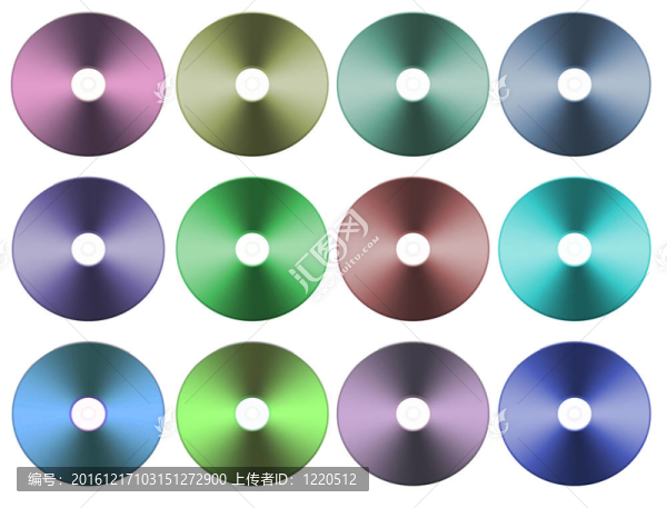 白背彩色CD