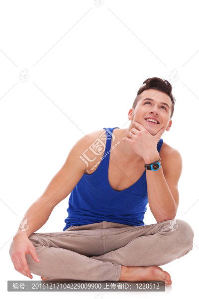男人思考和仰望的東西