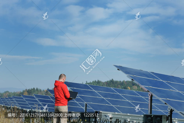 太陽能電池板廠用筆記本電腦工程師