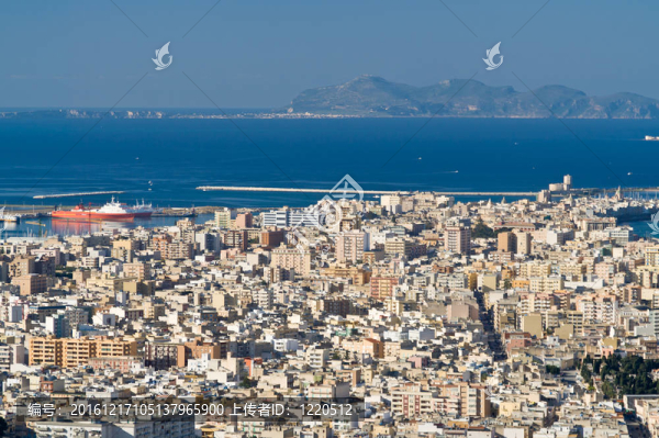 來(lái)自埃里切的Trapani和埃加迪群島觀