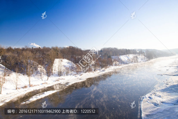 河流（冬天）