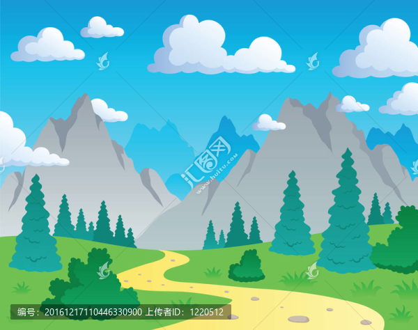 山地主題景觀1