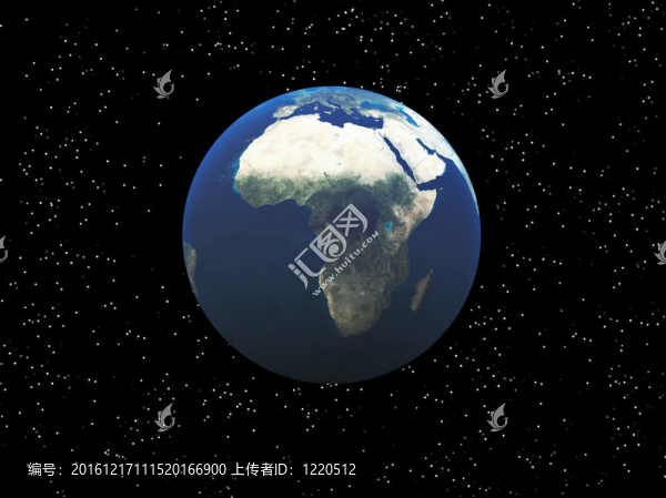 太空中的地球