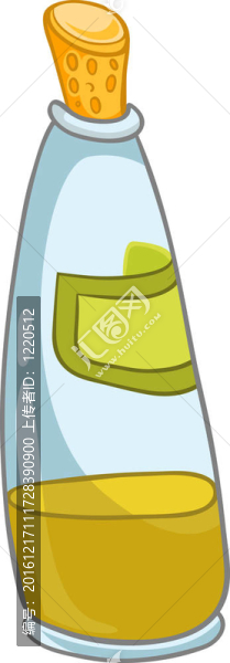 卡通瓶