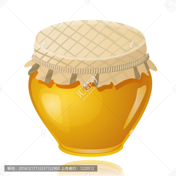 甜蜜的蜂蜜罐
