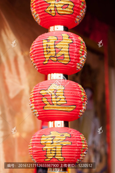 中國的燈籠。