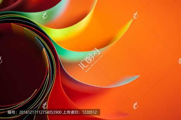 像太陽一樣成形的彩紙結(jié)構(gòu)