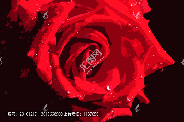 花卉,薔薇,木刻