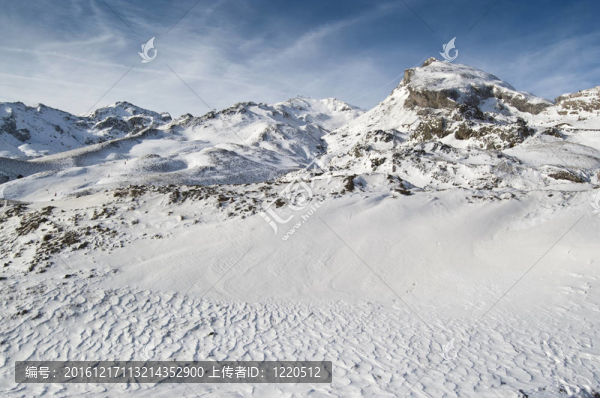 Formigal的滑雪勝地（Huesca；西班牙）